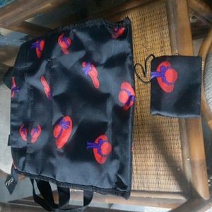 **Red Hat Bag and Change purse (SKU A-3)